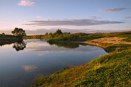 Abend auf dem Fluss / ***