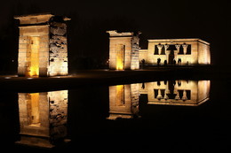 Ägyptischen Tempel Debod in Madrid / ***