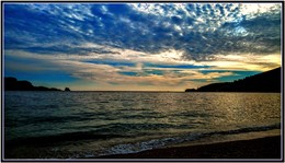 Sonnenuntergang am Strand in Budva ...) / ***