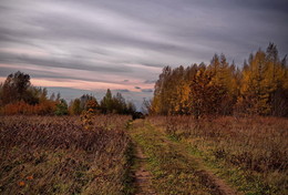 Weggehen im Herbst / ***