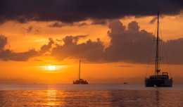 Tangerine Sunset / St.Lucia