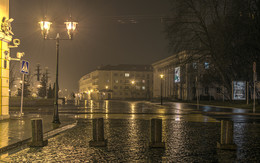 Nacht. Street. Lantern. / ***