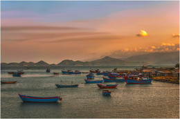 Vietnamesisch-Flottille. Phan Rang. / ***