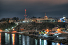 Nacht Blick auf die Burgen / ***