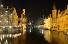 Evening in Bruges. / ***