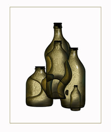 wieder Flasche / digital art
