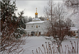 Winter in einem Kloster / ***
