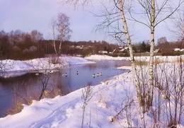 Winter auf Uche. / ***