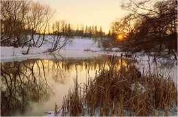 Sonnenuntergang im Winter / ***