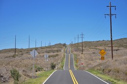 Saddle Road / Die Saddle Road auf Big Island, Hawaii