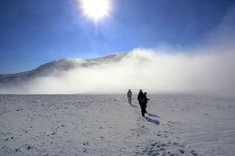 Ein schöner Tag dank Frost und Sonne / ***