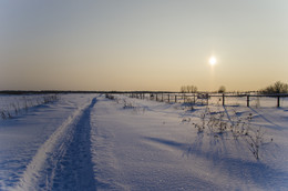 Ein schöner Tag dank Frost und Sonne / ***