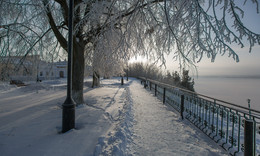 Ein schöner Tag dank Frost und Sonne / ***