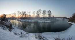 Ein schöner Tag dank Frost und Sonne / ***