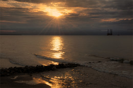 Sonnenuntergang an der Ostsee / ***