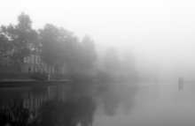Morgen Nebel am Ufer Schdaniwka ... / ***