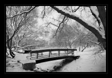 Über Winter und eine Brücke ... / ***