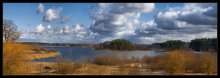 Spring Ansicht des Reservoirs Krynica / ******