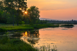 Abend auf dem See / ***