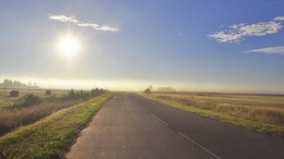 Die Straße im Nebel / ***