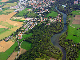 &nbsp; / The photo was taken during a flight over Central Europe