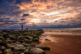 Cloudscape. / Cloudscape sunset time, Tuja, Latvia