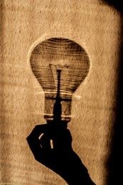 Shadow-Light / A shadow of a Lightbulb