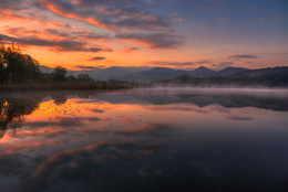 Morgennebel / Morgens beim Turnersee