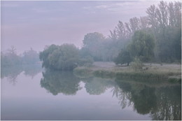 Nebel über dem Fluss / ***