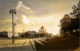 Sonnenuntergang über Moskau / ***