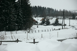 Winter im Dorf / ***