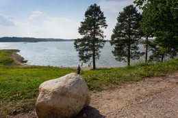 Russian north / Ferapontovskoe lake in the Kirillovsky district of the Vologda region.