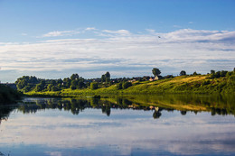 Morgens an der Düna / ***