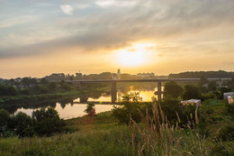 Morgens an der Düna / ***