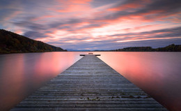 Sunset am Wallersee / Sunset am Wallersee