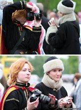 Mittelalterliche Glamour. Jagd / ...