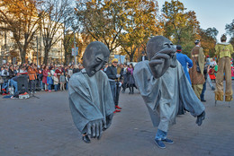 Festival of street theaters &quot;Golden Lion&quot; / Lviv 2017