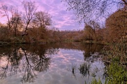 Abend auf dem Fluss / ***