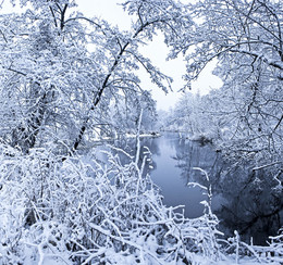 Winter river / ***