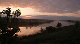 Morgen auf dem See. / ***