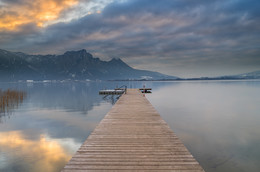 Wolkenstimmung am Mondsee / Wolkenstimmung am Mondsee