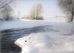 Winter river / ***