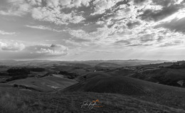 Tuscany hills / ... near Volterra.