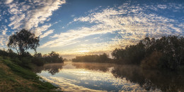 Dämmerung auf dem See / ***