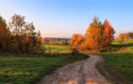 Straße zum Herbst / ***