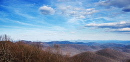 Unendlichkeit / Blue ridge montains, North Carolina, USA