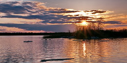 Bei Sonnenuntergang / ***