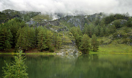 Am Fuße der Berge ... / ***