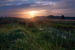 Herbst Morgendämmerung / ...