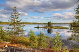 Karelischen Landschaft / ***